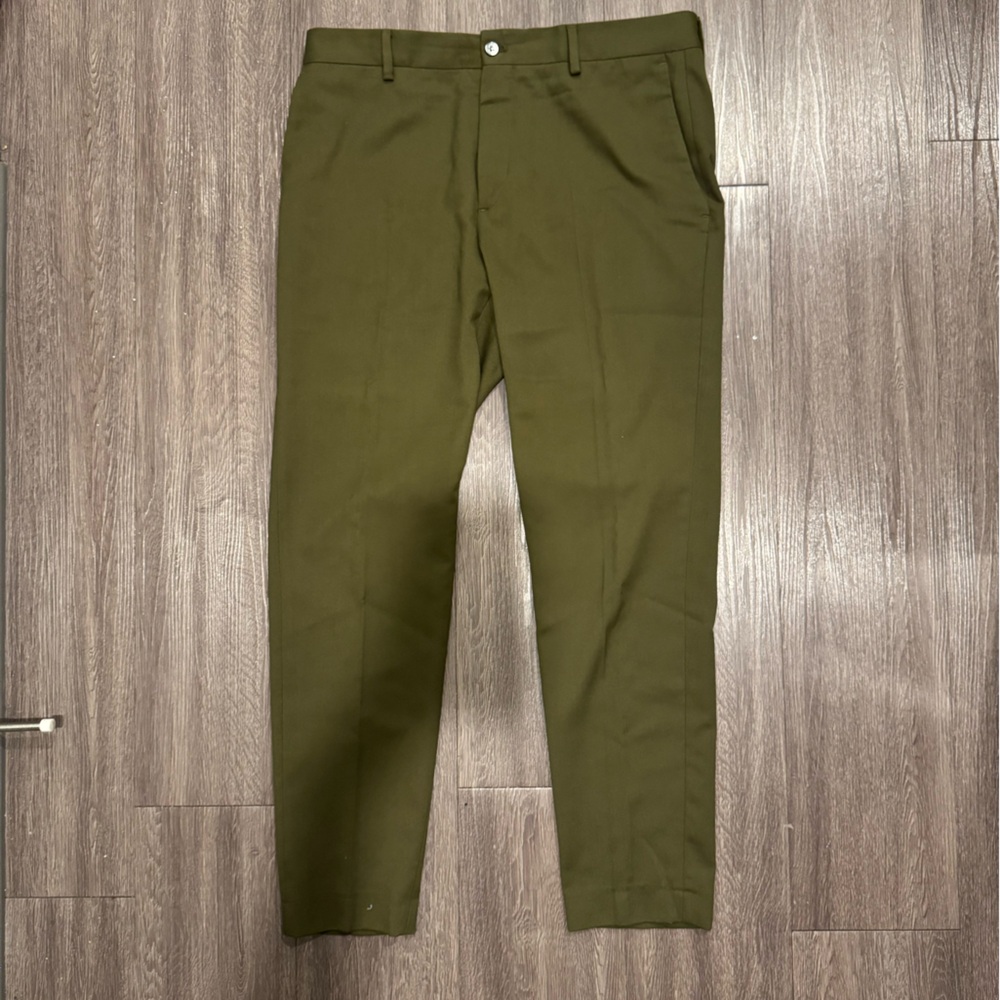 Zara Khaki Green Pants